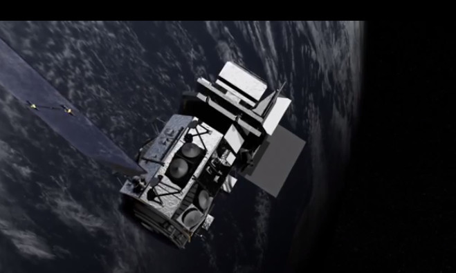 Landsat looks to the moon