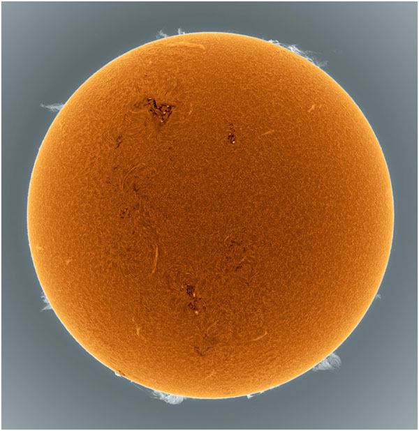 HD Photographs of the Sun Shot