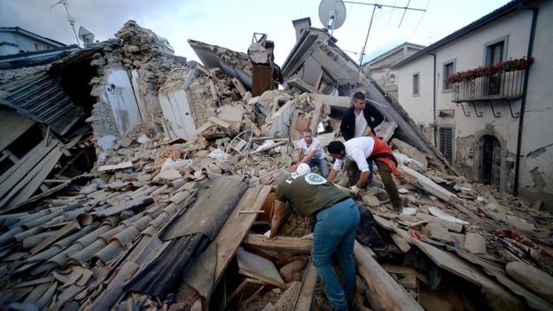 Earthquake in Italy aftermath assessment for EMERCOM (Russia)