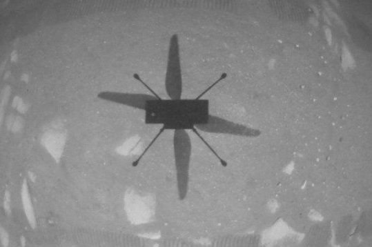 Ingenuity helicopter makes its first flight on Mars