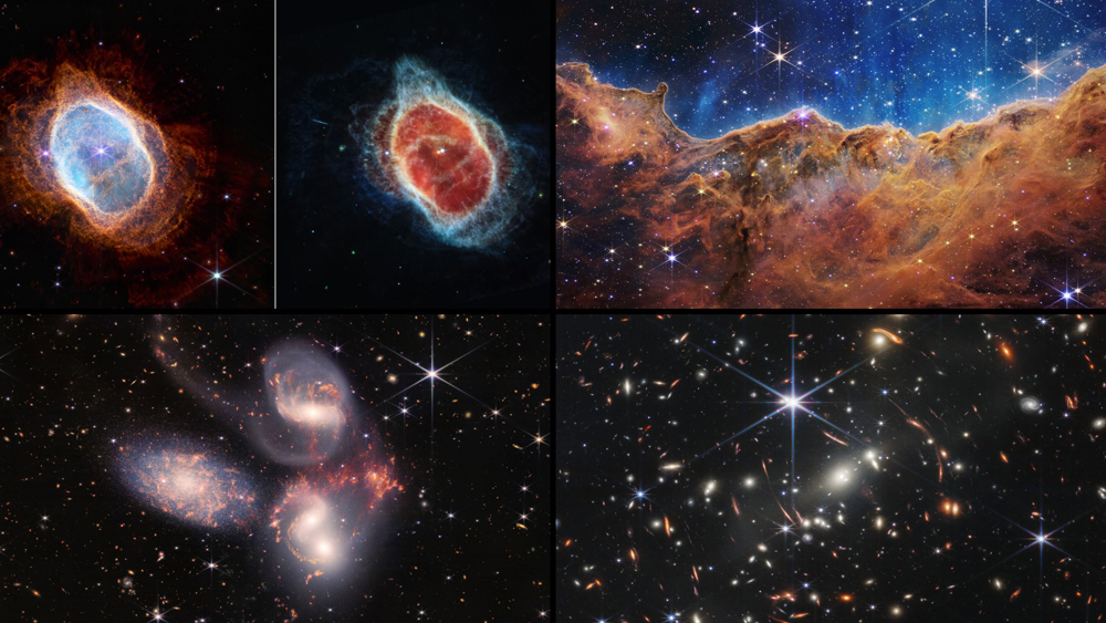 NASA has published images of the Universe from the James Webb telescope
